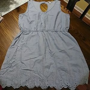 LC Lauren Conrad denim dress